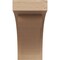 Ekena Millwork 8"W x 16"D x 16"H Classic Viola Rough Cedar Woodgrain TimberThane Corbel, Primed Tan CORUR08X16X16VIORCPR - alternate 2